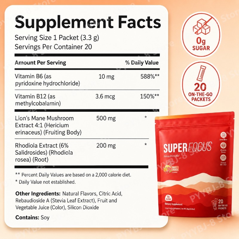 Lion’s Mane Electrolyte Powder - Electrolyte Powder Pack 评论和价格