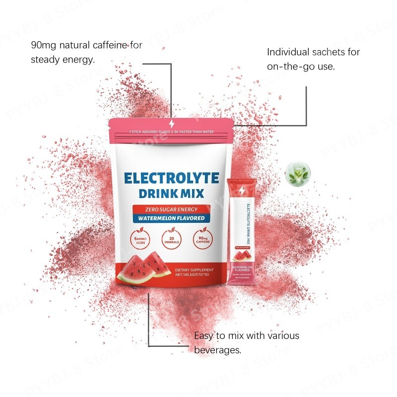 Watermelon Flavor Electrolyte  - Electrolyte Powder Pack 评论和价格